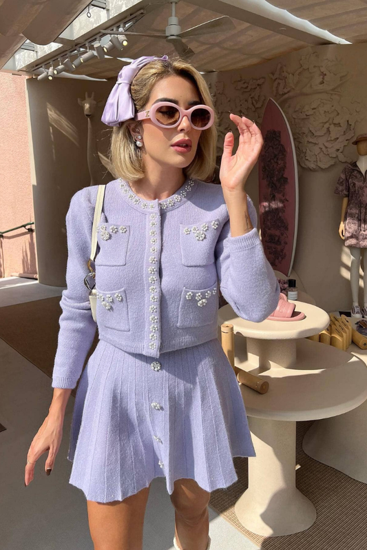 Briar | Cardigan Mini Rok Set