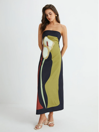 Harper | Strapless Maxi Jurk