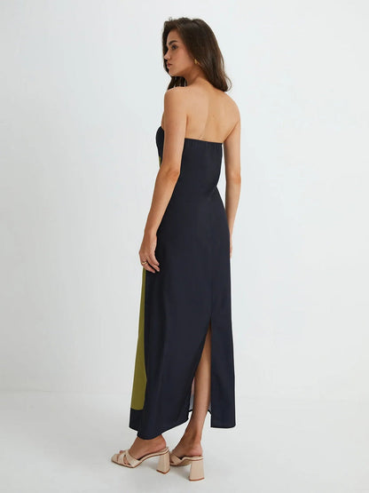 Harper | Strapless Maxi Jurk