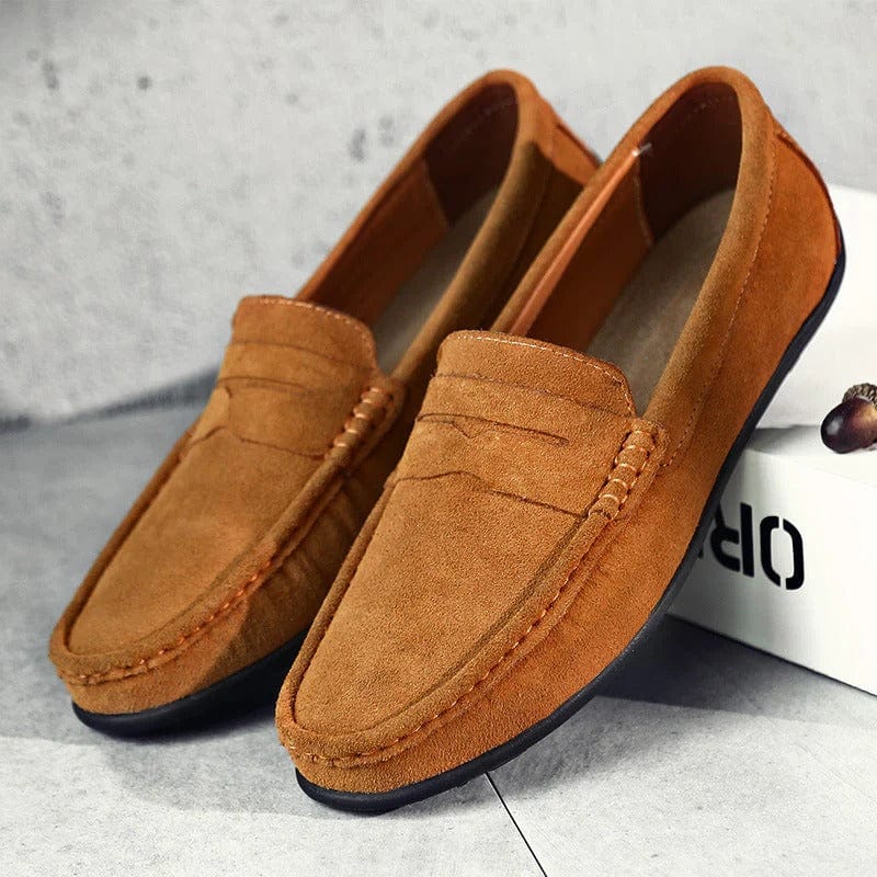 Mitchel | Elegante Suède Loafers