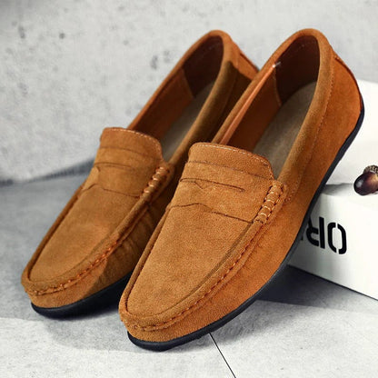 Mitchel | Elegante Suède Loafers
