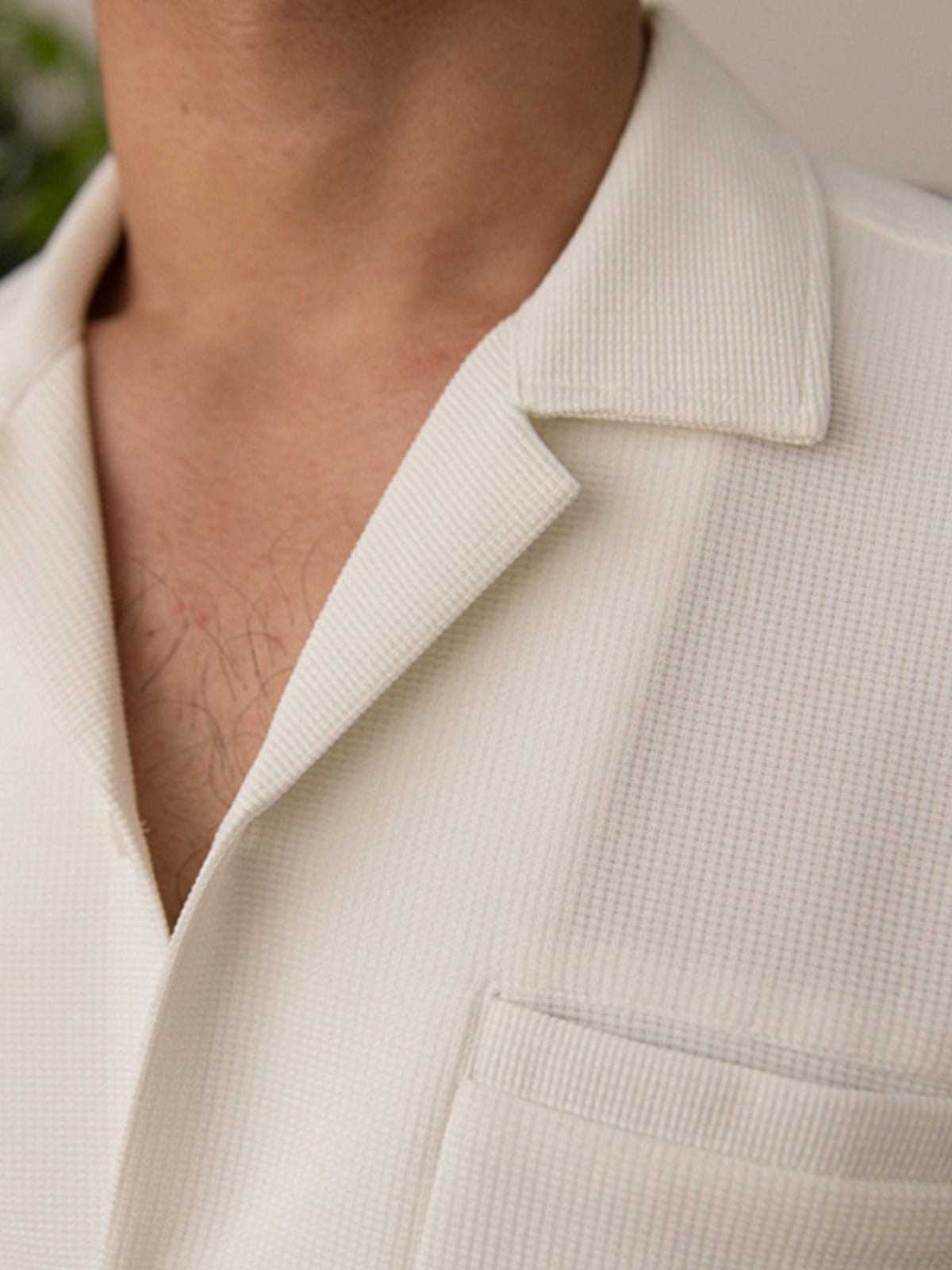 Old-Money-Gebreid-Cuban-Collar-Shirt- Felova Amsterdam