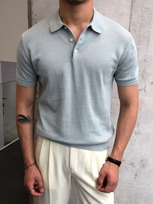 Old Money Katoenen Polo Shirt-Felova Amsterdam