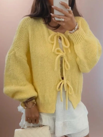 Ivy | Gebreide Strik Cardigan