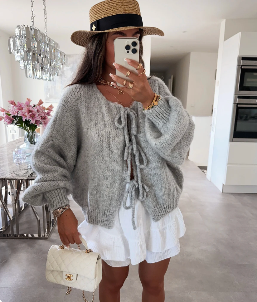 Ivy | Gebreide Strik Cardigan