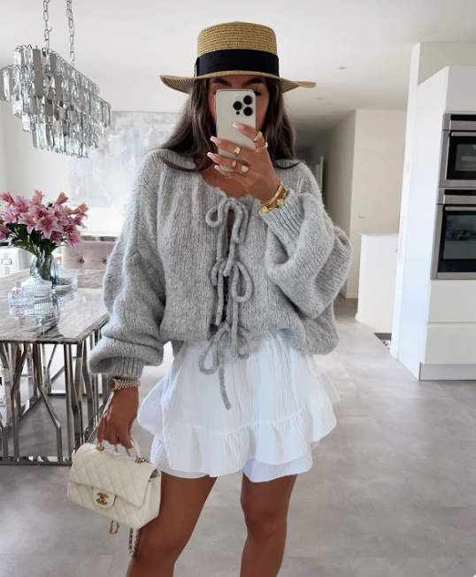 Ivy | Gebreide Strik Cardigan