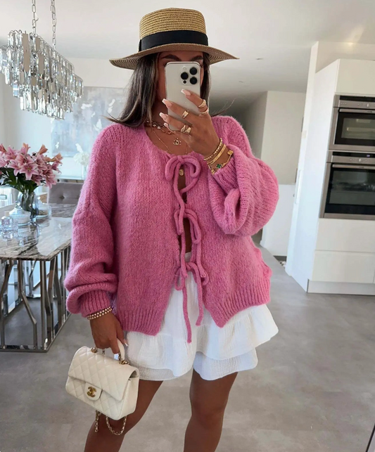 Ivy | Gebreide Strik Cardigan