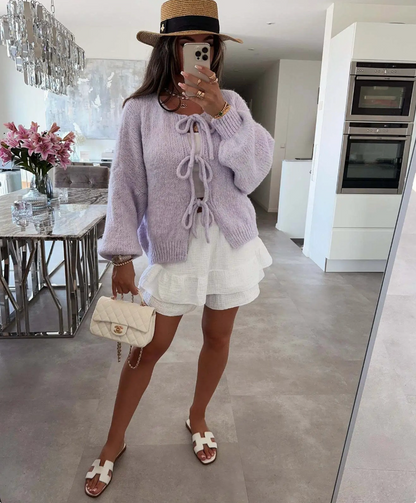 Ivy | Gebreide Strik Cardigan