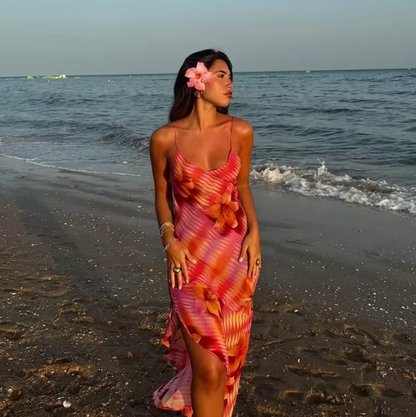 Dakota | Levendige Tropische Jurk