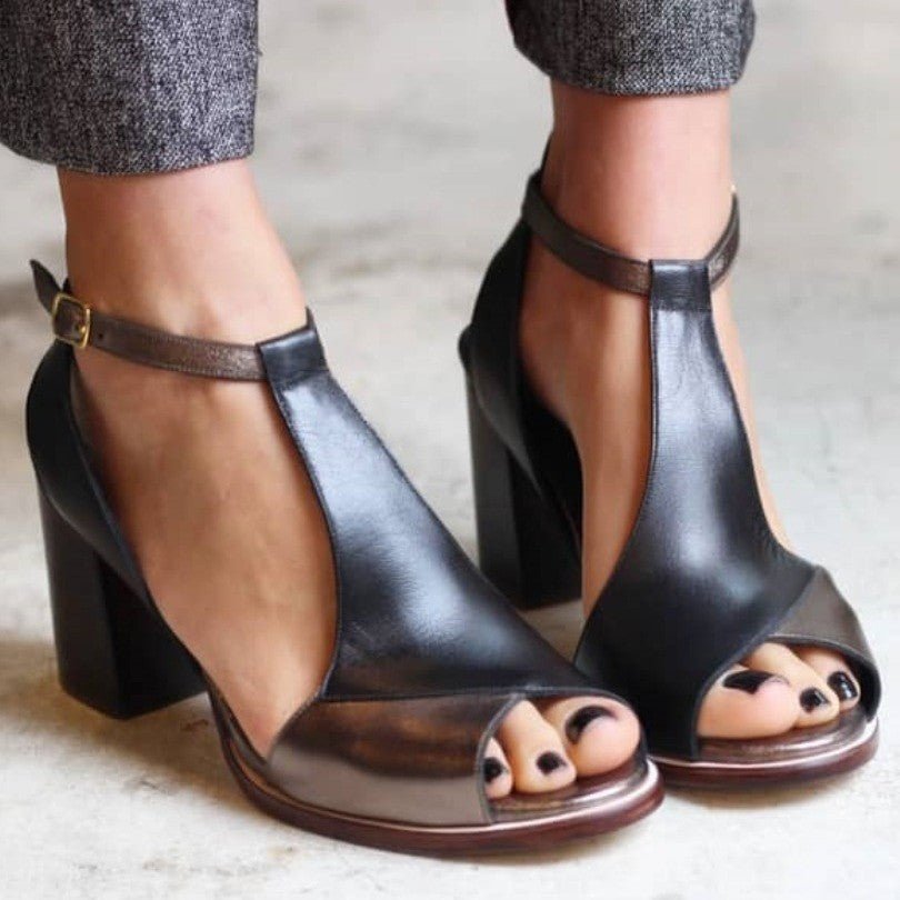 Zwarte Casual Sandalen - Felova Amsterdam