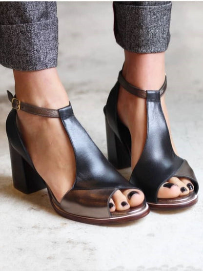 Zwarte Casual Sandalen - Felova Amsterdam