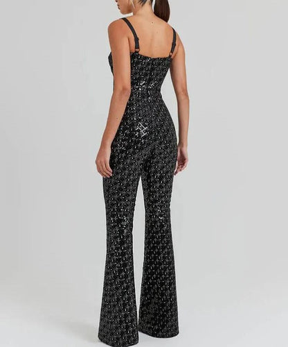 Avah | Glamoureuze Pailletten Jumpsuit - Felova Amsterdam