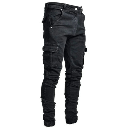 Cargo Street Elastic Jeans - Felova Amsterdam