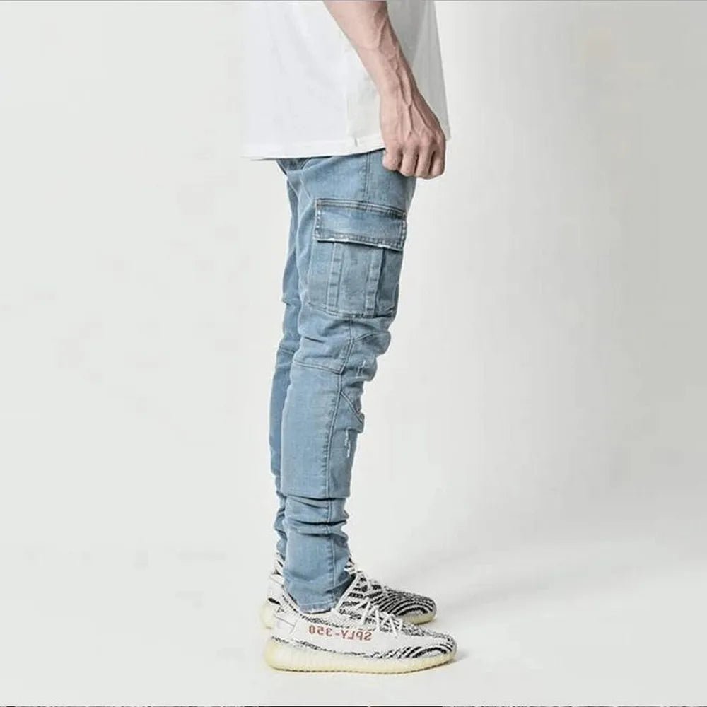  Cargo Street Elastic Jeans - Felova Amsterdam