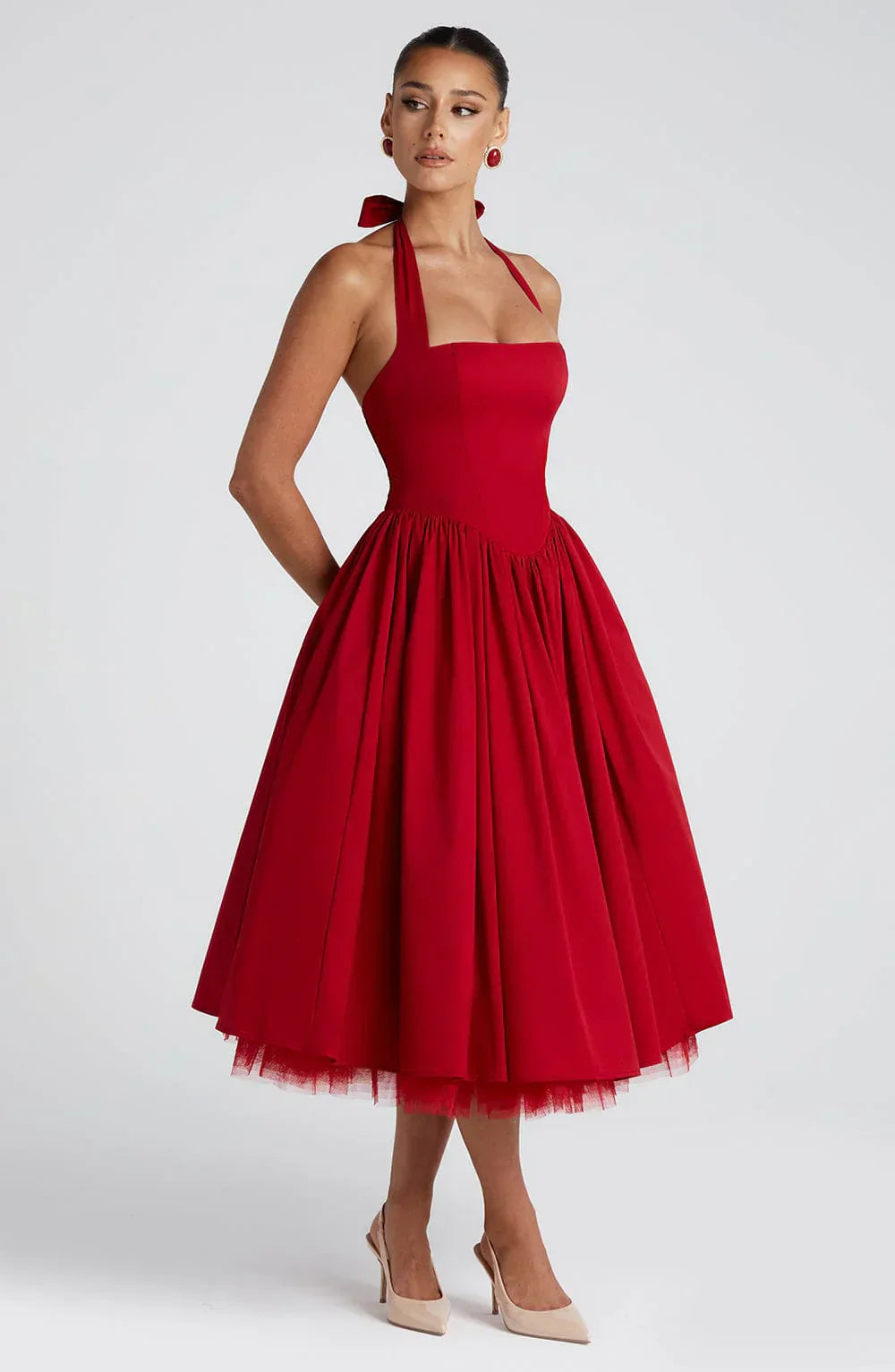 Ashley | Tijdloze Halterjurk