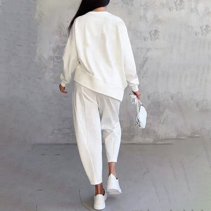 Emma| Comfortabele warme tweedelige set - Felova Amsterdam