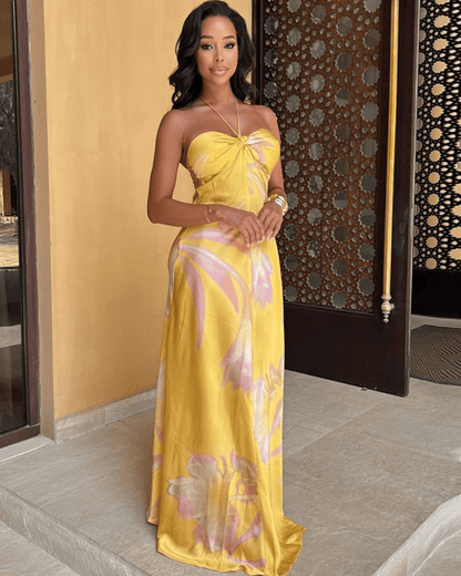 Jasmin | Stralende Satijnen Gown - Felova Amsterdam