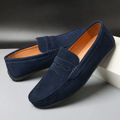 Mitchel | Elegante Suède Loafers