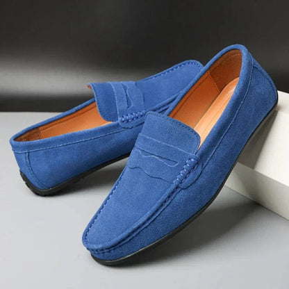 Mitchel | Elegante Suède Loafers