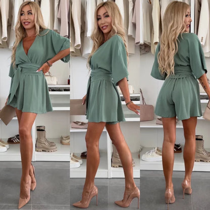 Sabrina | Geknoopte Breeze Romper
