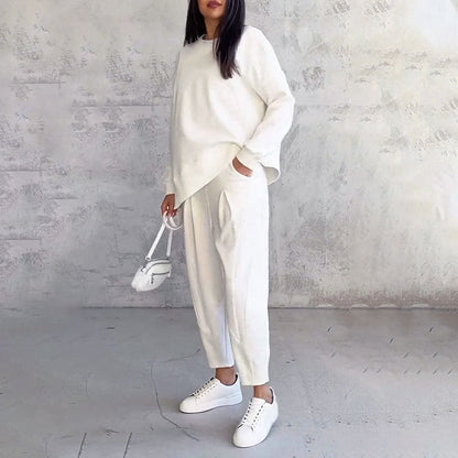 Tweedelige Set – Effen Top & Broek