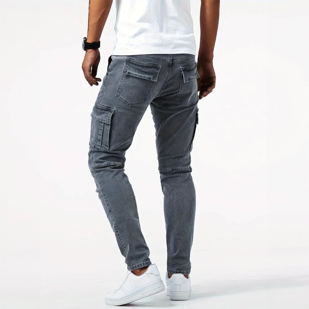 Stretchy Cargo Jeans - Felova Amsterdam