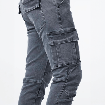 Stretchy Cargo Jeans - Felova Amsterdam