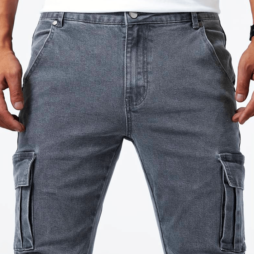 Stretchy Cargo Jeans - Felova Amsterdam