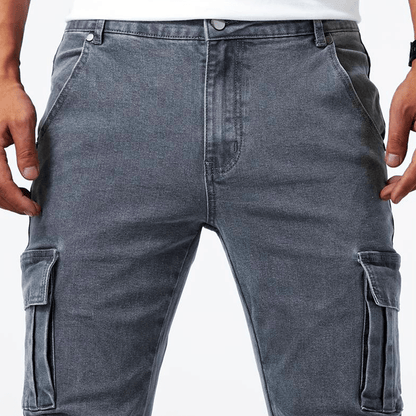 Stretchy Cargo Jeans - Felova Amsterdam