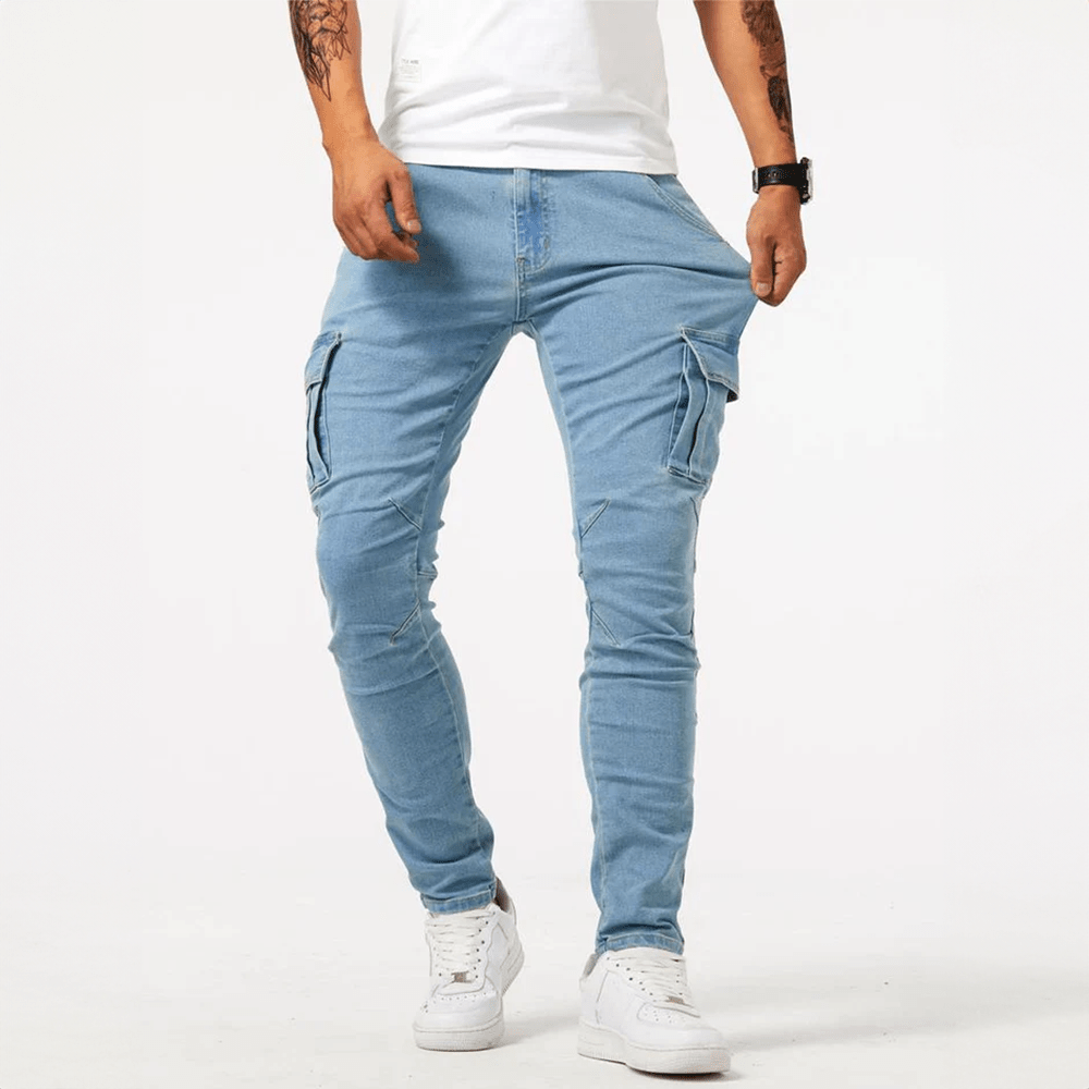 Stretchy Cargo Jeans - Felova Amsterdam