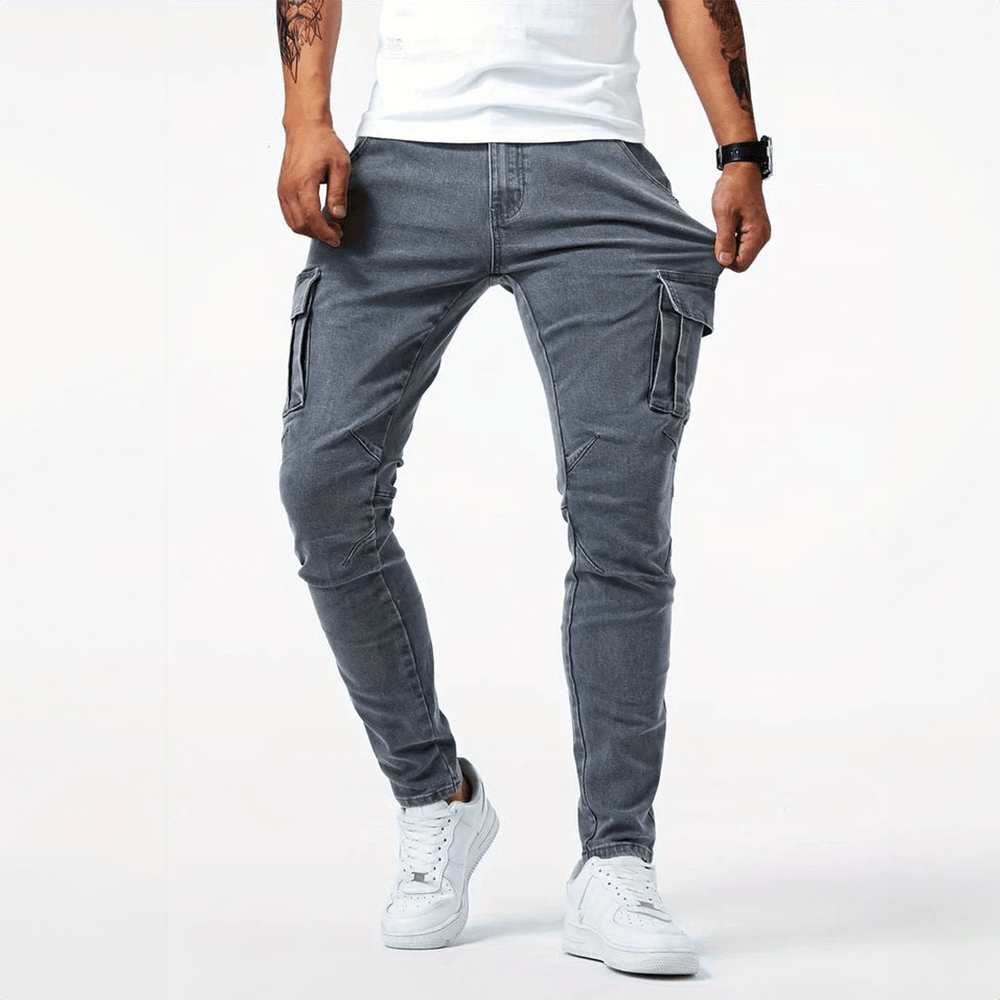 Stretchy Cargo Jeans - Felova Amsterdam