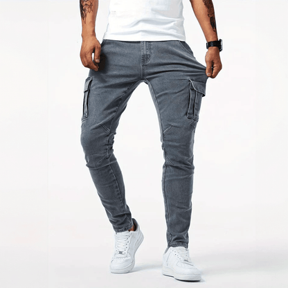 Stretchy Cargo Jeans - Felova Amsterdam