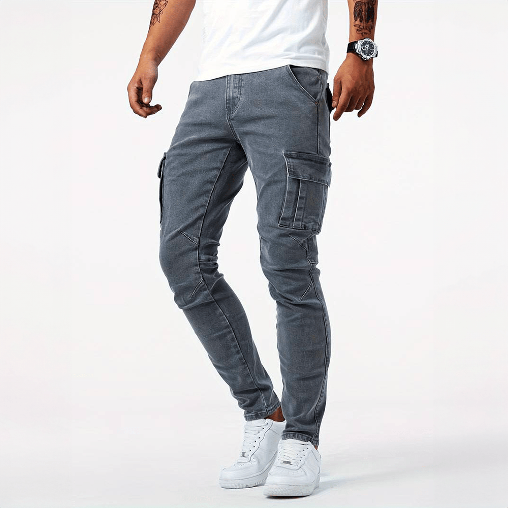 Stretchy Cargo Jeans - Felova Amsterdam