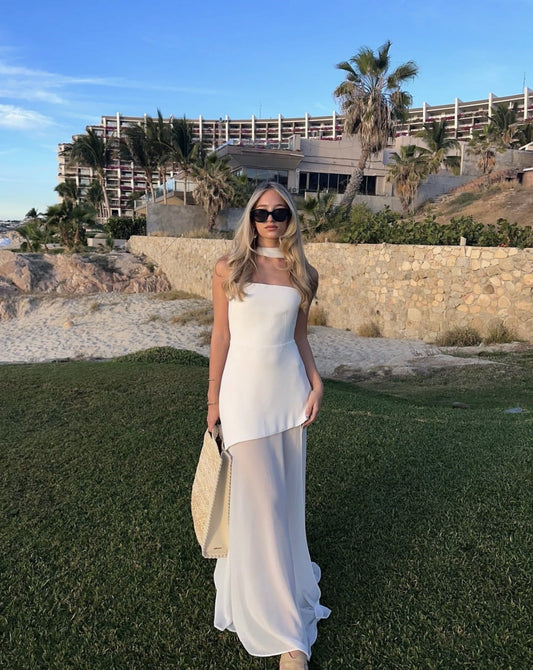 Valerie | Asymmetrische Maxi Jurk - Felova Amsterdam